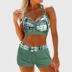 Janelle - Bikini Taille Haute Côtelé