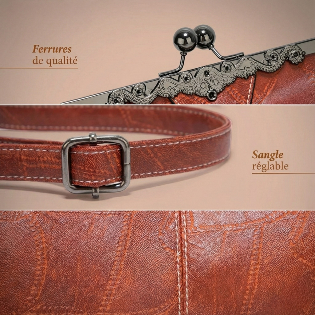 Lily™ | Sac en Cuir Vintage