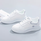 Baskets blanches chic confort léger