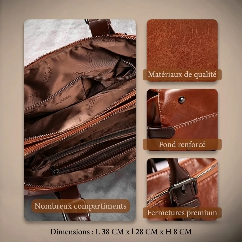 Amy™ | Sac à main de luxe intemporel